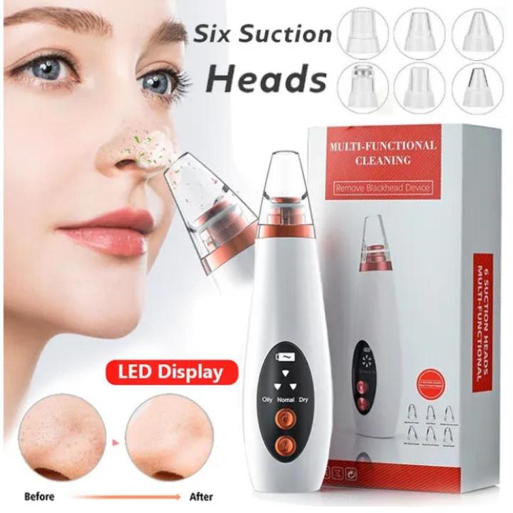 Electric Blackhead Remover Face Pore Vacuum Skin Care Acne Pore Cleaner Pimple Removal Vacuum Suction Tools Usb Rechargeable